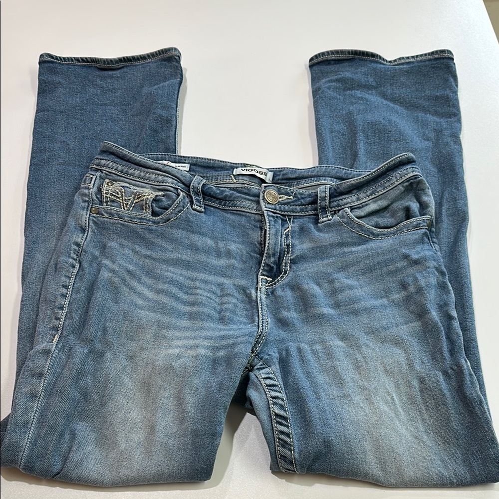 Vigoss Slim Boot Cut Jeans, Classic Style